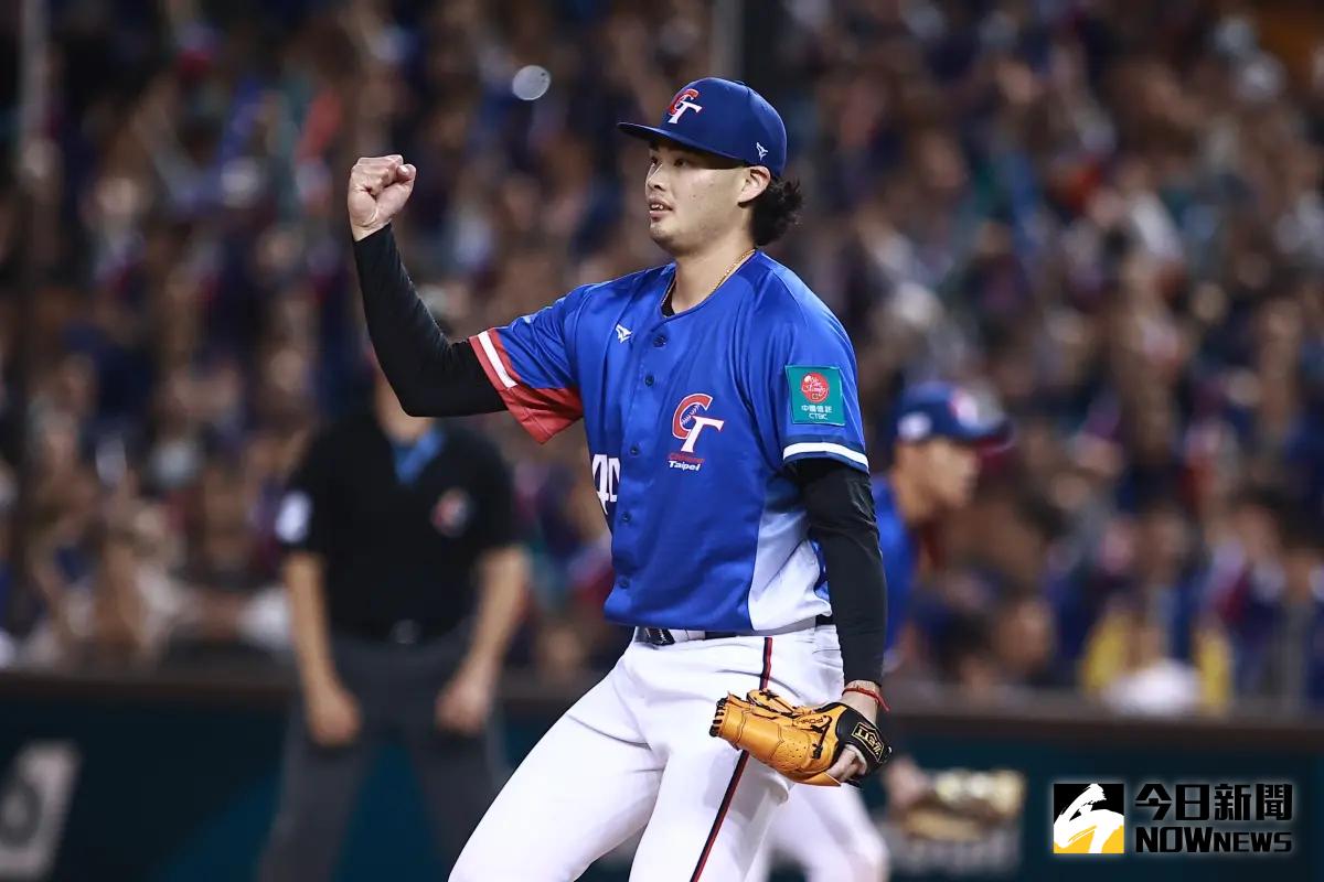 ▲WBC世界棒球經典賽資格賽，中華隊迎戰南非，旅美好手陳柏毓中繼3局好投，飆出4次三振，無失分，成為贏球功臣。（圖／記者葉政勳攝）