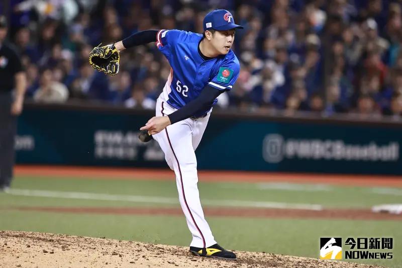 ▲WBC世界棒球經典賽資格賽，中華隊後援投手呂彥青面對南非隊中繼1局無失分。（圖／記者葉政勳攝）