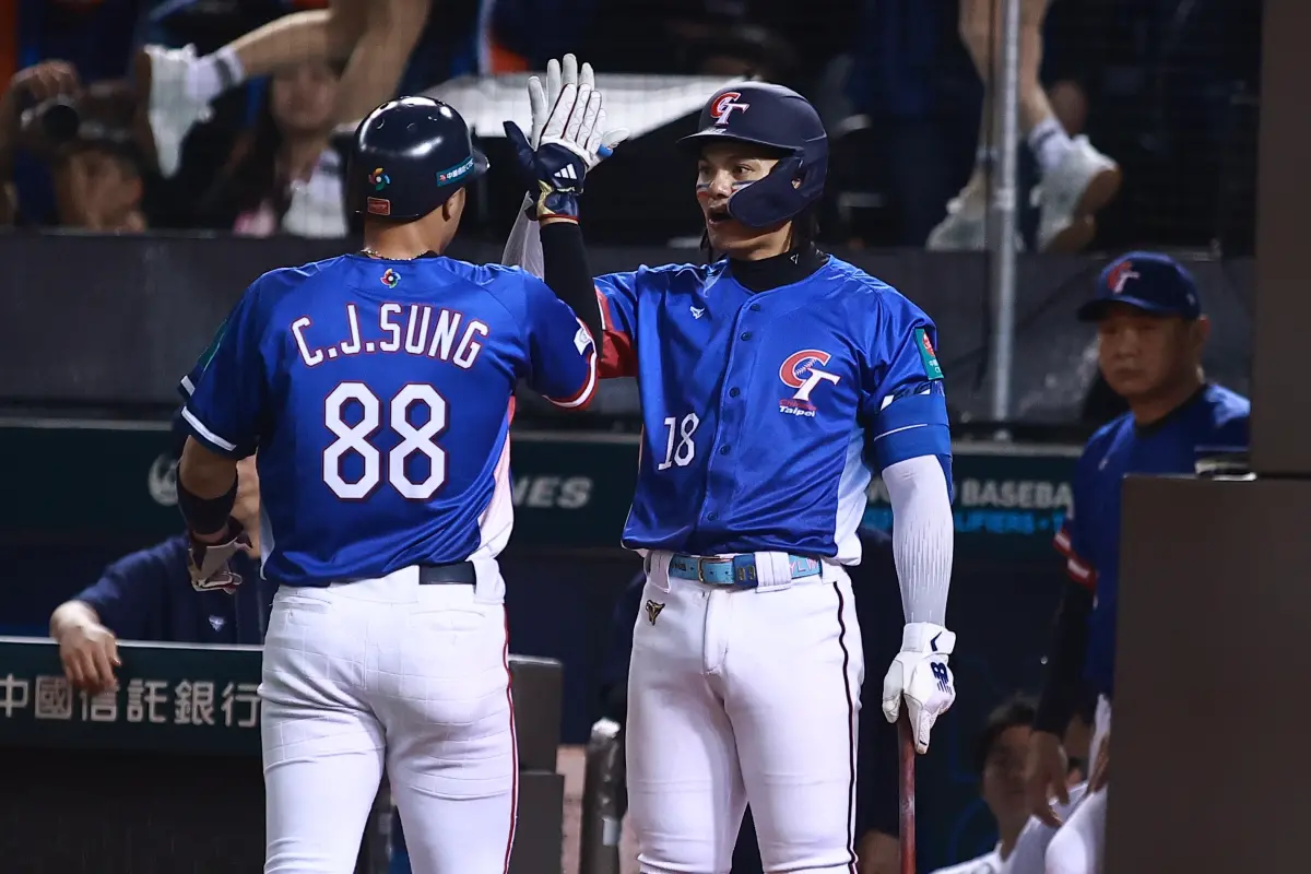 ▲WBC世界棒球經典賽資格賽，中華隊今（22）日迎戰南非，終場以9：1擊敗對手，拿下經典賽資格賽首勝。戰績也來到1勝1敗，仍然有機會爭取分組第一。（圖／記者葉政勳攝）