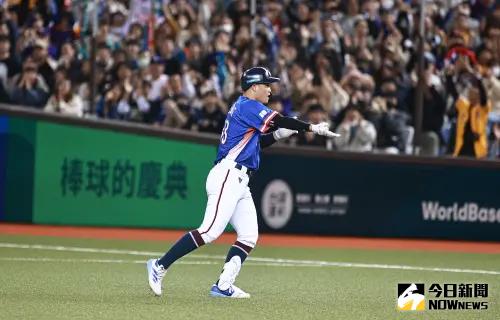 ▲經典賽資格賽中華隊外野手宋晟睿面對南非繳出猛打賞。（圖／記者葉政勳攝 , 2025.02.22）