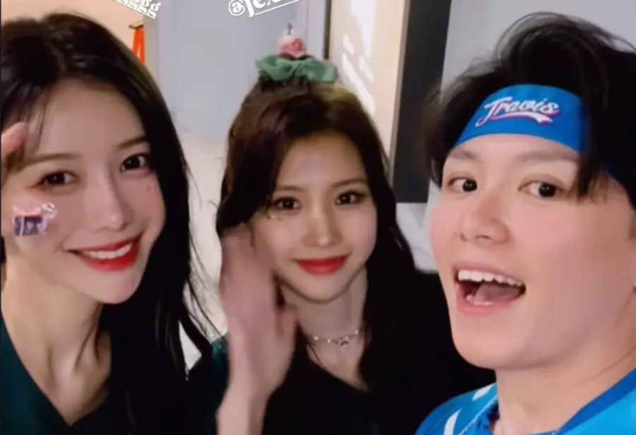 ▲這次經典賽資格賽，包含李雅英（左）在內的13位韓國啦啦隊女神組成Classic Stars幫中華隊加油。應援團長阿崔（右）透露原因，與韓國去年12強賽上輸給台灣有關。（圖／阿崔IG）