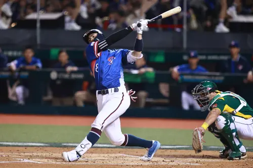 ▲宋晟睿打擊成績在2024年迎來突破之勢，單季打擊率3成41，還跑出17次盜壘。（圖／記者葉政勳攝 , 2025.02.22）