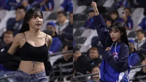 ▲朴恩惠大方脫掉球衣露身材。（圖／