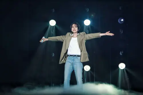 ▲圭賢全場幾乎都以中文跟粉絲互動，誠意滿滿。（圖／D-SHOW）