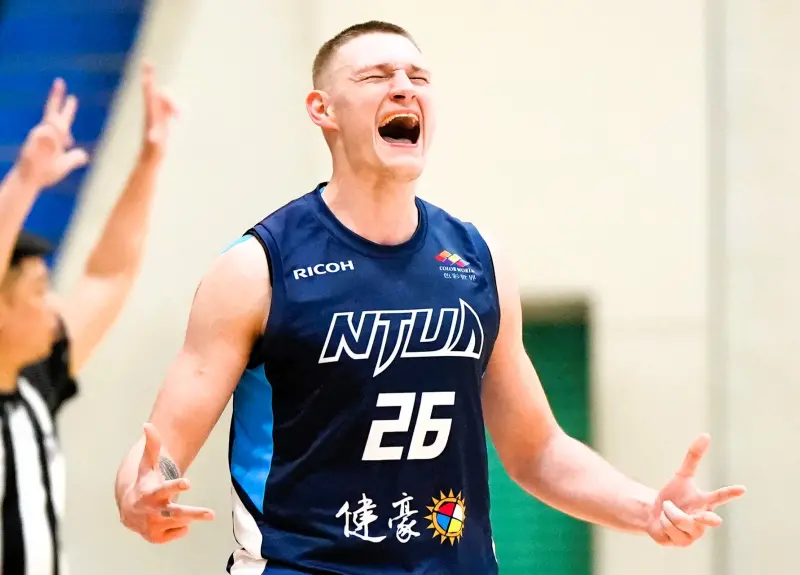 ▲UBA臺藝喬納森帶腰傷上陣，攻下全場最高28分。（圖／大專體總提供）