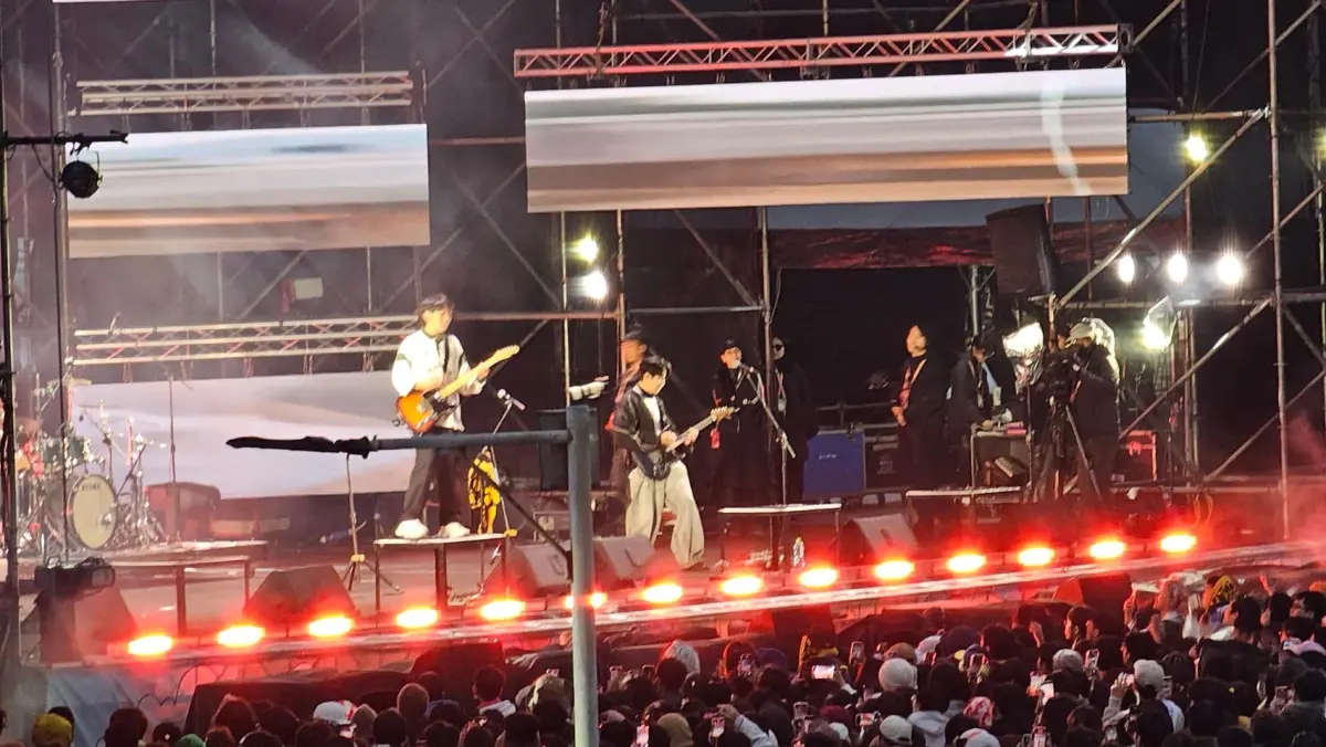 ▲「浮現祭」在台中清水鰲峰山運動公園連續舉辦兩天。（圖／翻攝立委何欣純臉書，2025.02.24）