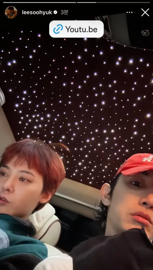 ▲GD（左）跟李洙赫（右）的是高中時期就認識的好友。（圖／李洙赫IG）