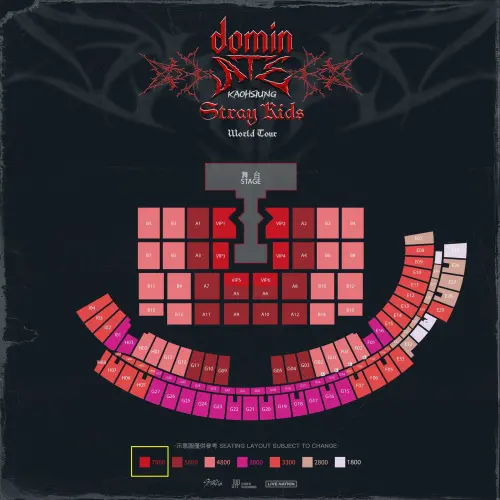 ▲▼BTS（上圖）2018年的桃園演唱會最貴為7800元，IVE（下圖）、Stray Kids（第3張圖）也是同價位。（圖／Live Nation Taiwan 理想國）