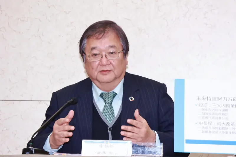 ▲衛福部長邱泰源指出，國內醫療專科分科的確會有調度問題。（圖／記者吳翊緁攝影）