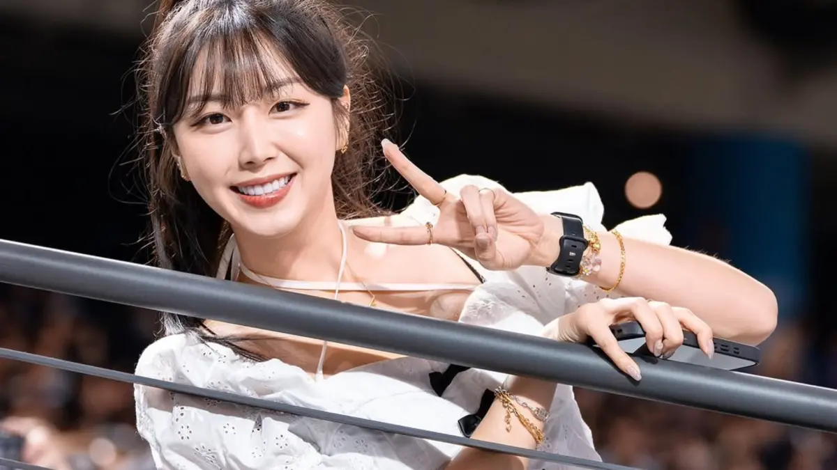 ▲安芝儇（如圖）和李珠珢一樣，在台韓兩地都有應援棒球，此事引起部分台灣粉絲反彈，安芝儇當時為安撫大家，更直呼：「我是高雄人」。（圖／安芝儇IG）