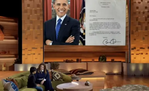 ▲時任總統的歐巴馬更曾寫信給艾薩克，期勉他的未來發展。（圖／翻攝自臉書）