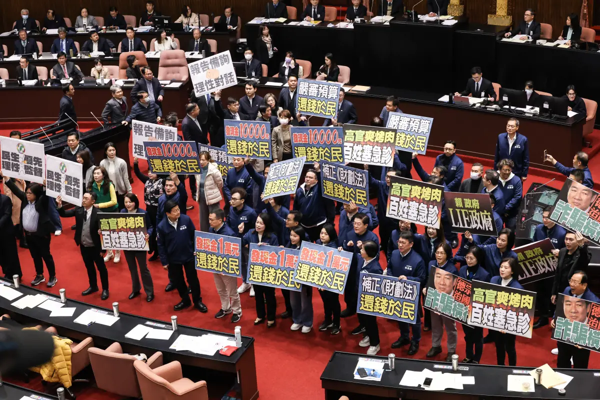 ▲立法院新會期正式展開，國民黨團預計要在召委選舉之後，推出優先的民生法案，包括還稅於民以及七天假。（圖／陳明安攝）