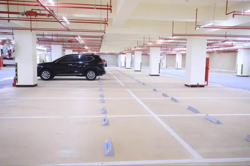 ▲台中市東區立德地下停車場在1月正式開放，並到3月底前都免費停車。（圖／台中市政府）