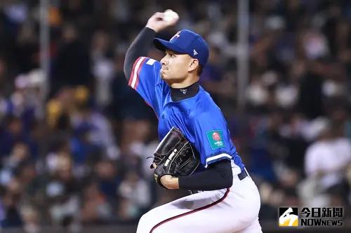 ▲經典賽資格賽中繼投手徐若熙。（圖／記者葉政勳攝 , 2025.02.25）