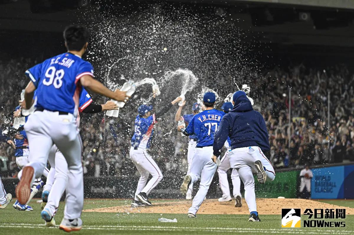 ▲經典賽資格賽中華隊在附加賽以6:3擊敗西班牙取得晉級2026經典賽正賽的資格。（圖／記者葉政勳攝 , 2025.02.25）