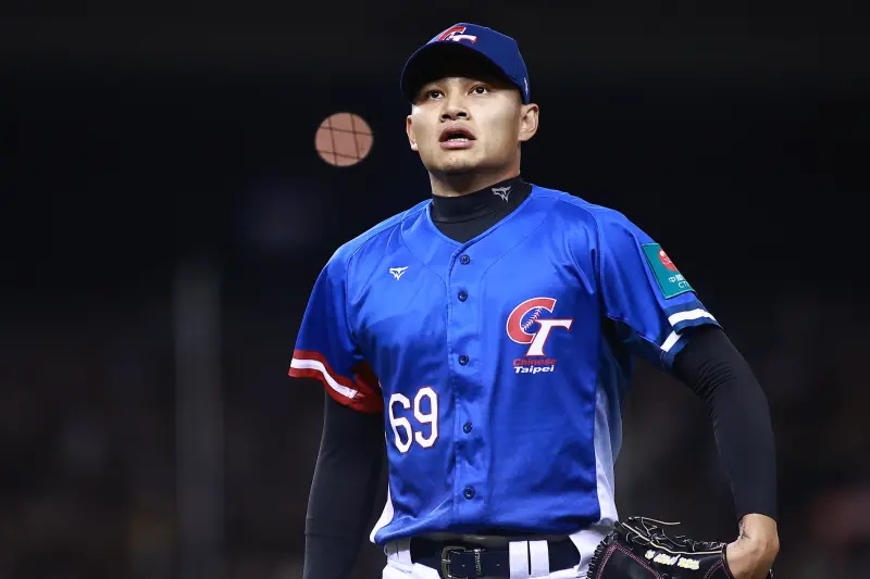 ▲出色，他談到第7局時雖然有不想下場，但尊重教練團安排。（圖／記者葉政勳攝）