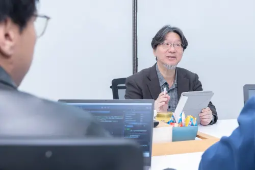 ▲東海大學副校長張嘉修分享，如何發揮豐富產業資源，為學生打造學用無縫接軌環境。（圖／NOWnews）