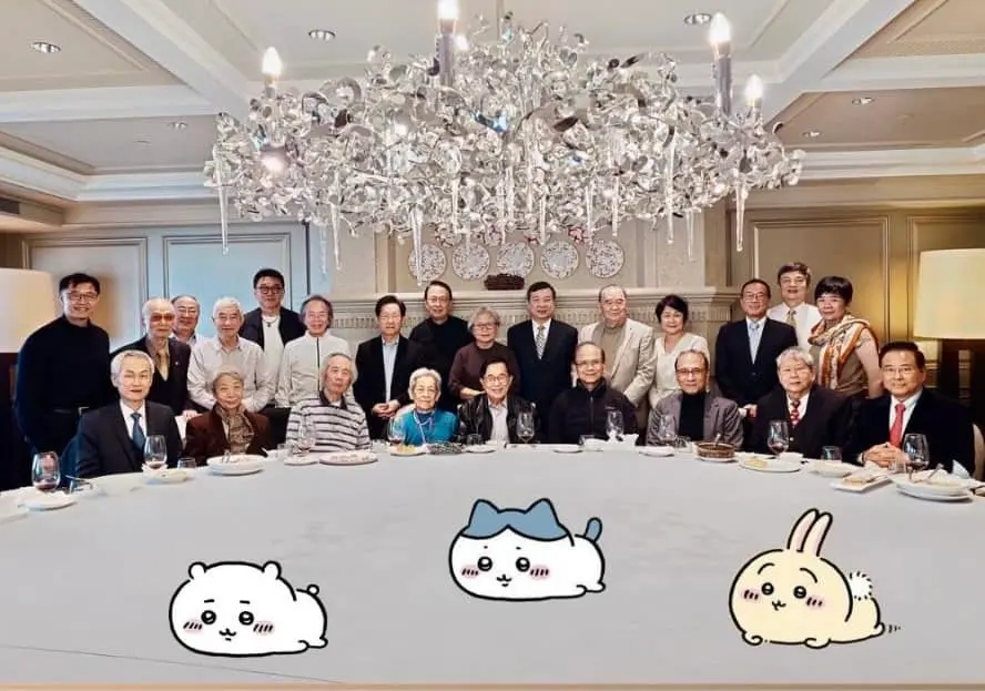 ▲陳水扁找30年前的市府團隊聚餐，談到自己的用人哲學。（圖／翻攝陳水扁新勇哥物語）