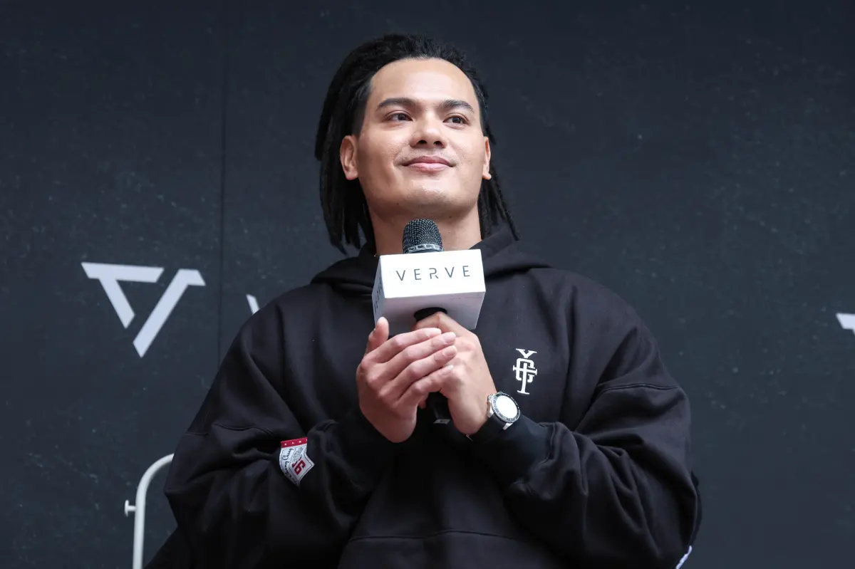 ▲張育成展望明年經典賽，表示很期待對決大谷翔平，如果屆時真的有機會遇上大谷翔平當投手，一定會全力以赴把他們打倒。（圖／記者朱永強攝）