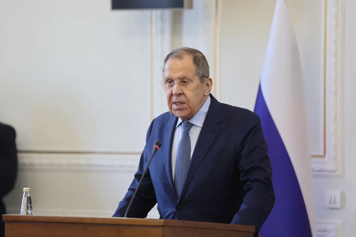 ▲俄羅斯外交部長拉夫羅夫（Sergei Lavrov）強調，俄烏領導人的會晤不是為了媒體擺拍，必須經過極其周密的充分準備。（圖／路透社／達志影像）