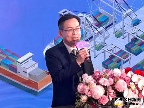 ▲交通部常務次長林國顯致詞。(圖／記者黃守作攝，2025.02.26)