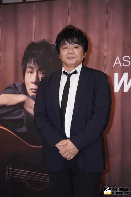 ▲ASKA飛鳥涼記者會。（圖／記者嚴俊強攝）