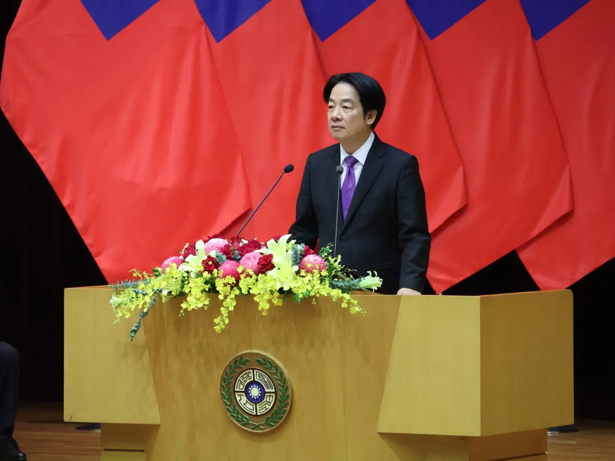 ▲賴清德表示，面對中國加大對台統戰滲透，期許國安局及國安情報單位堅定推動反滲透工作。（圖／國安局提供）