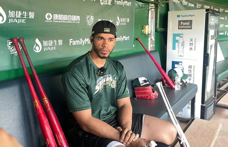 ▲魔鷹談到大巨蛋看球初體驗，表示一切很新鮮，但是整體氣氛跟當球員下場打球時差不多。（圖／記者林子翔攝）