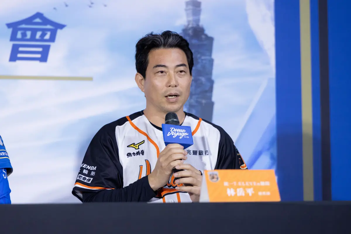 ▲統一獅總教練林岳平表示陳傑憲因傷勢影響將不會在火腿交流賽出賽。（圖／悍創運動行銷提供）