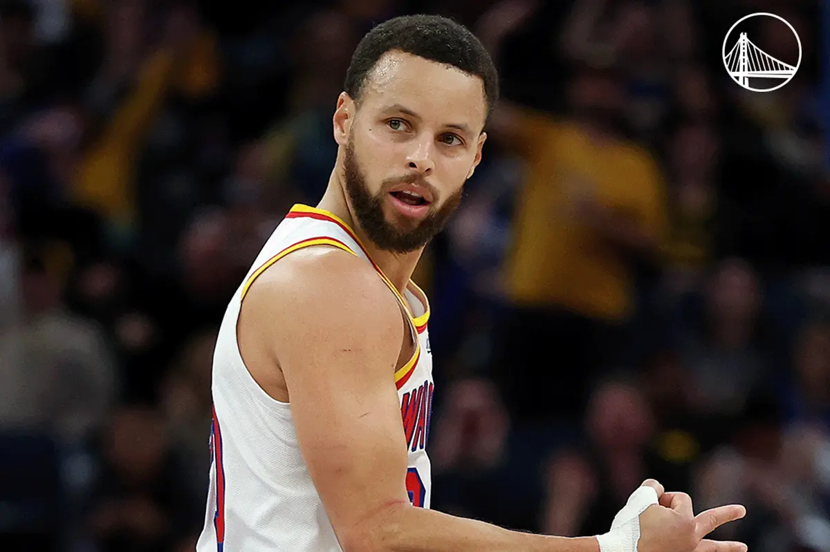 ▲Stephen Curry以驚人的表現征服了整座球館，全場轟下56分，讓奧蘭多魔術的16000名主場球迷忍不住倒戈，高喊「MVP」。勇士最終在客場完成17分大逆轉，以121：115擊敗魔術，豪取5連勝。（圖／取自金州勇士X）