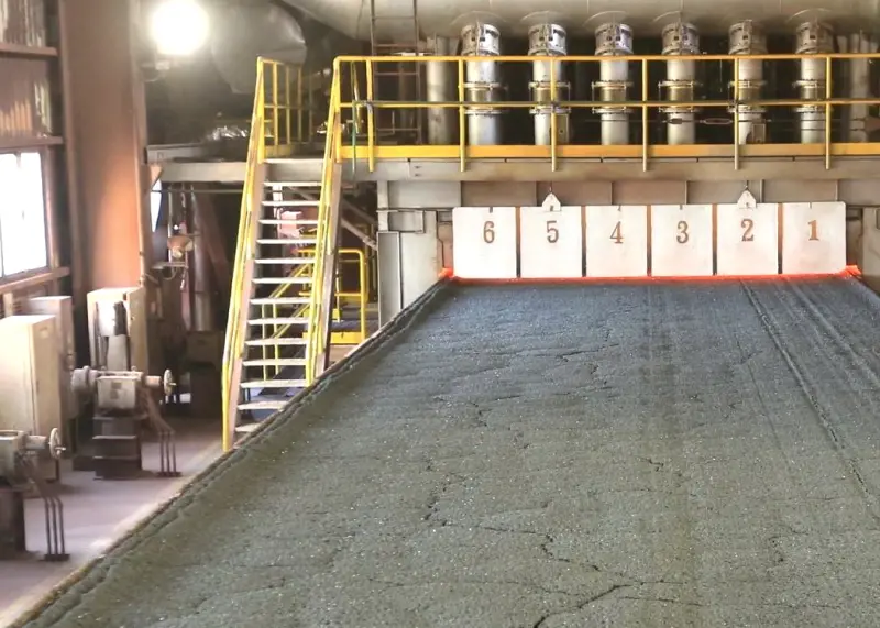 ▲中鋼公司運用AI完成燒結機智慧機速控制系統開發，有效提升生產良率。(圖／中鋼公司提供)