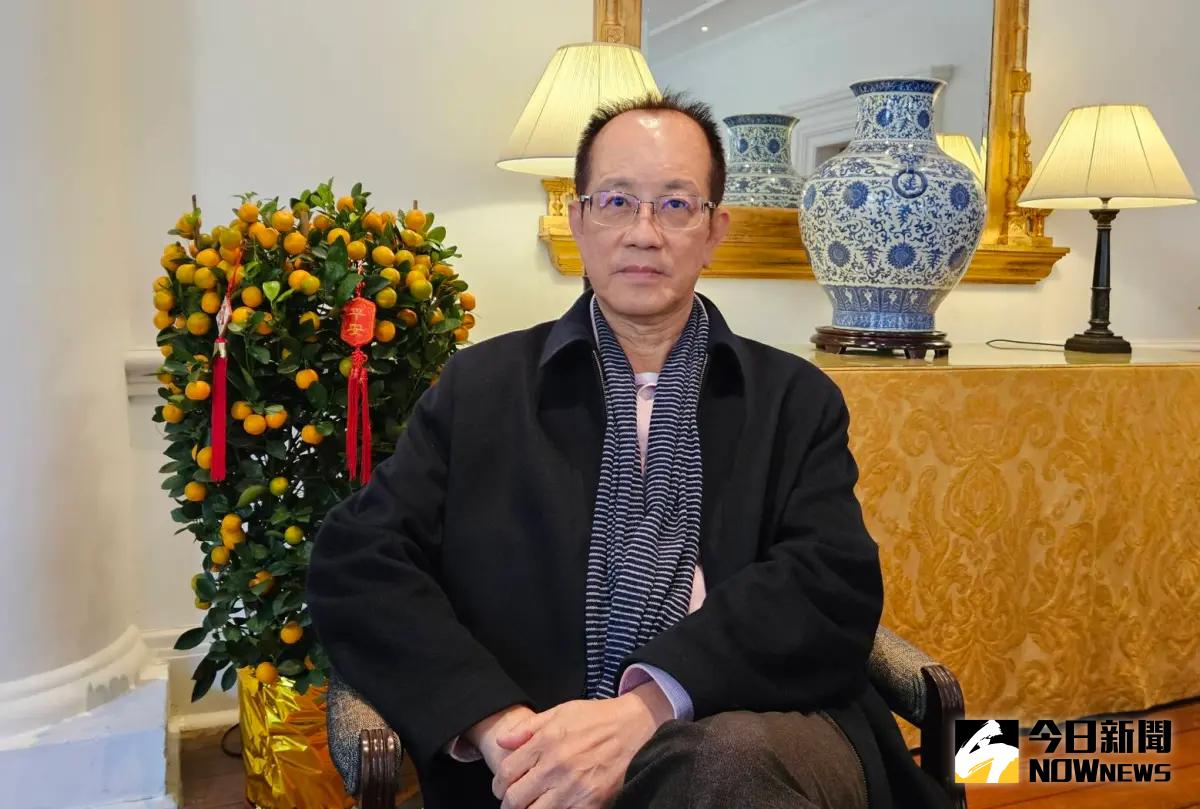 ▲行政院大陸委員會諮詢委員、高雄漢王洲際飯店集團總裁林富男認為，未來四年，將是台灣戰略調整的關鍵時期，政府、企業與社會各界必須攜手合作。（圖／記者郭俊暉攝）