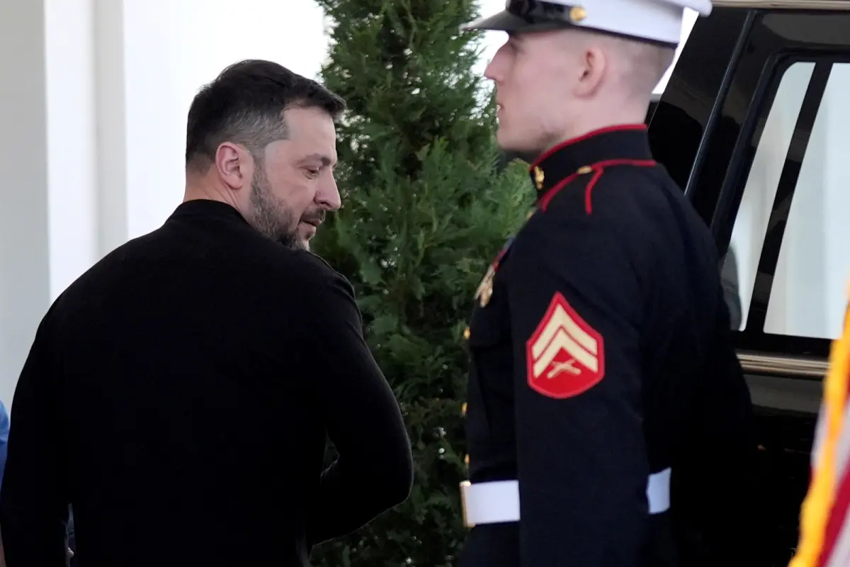 ▲烏克蘭總統澤倫斯基在與美國總統川普不愉快的會晤後，遭到俄羅斯無情的奚落與嘲諷。（圖／美聯社／達志影像）