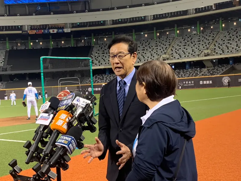 ▲日本火腿隊首席棒球總管栗山英樹談到自己的亞洲棒球夢。（圖／記者陳柏翰攝）