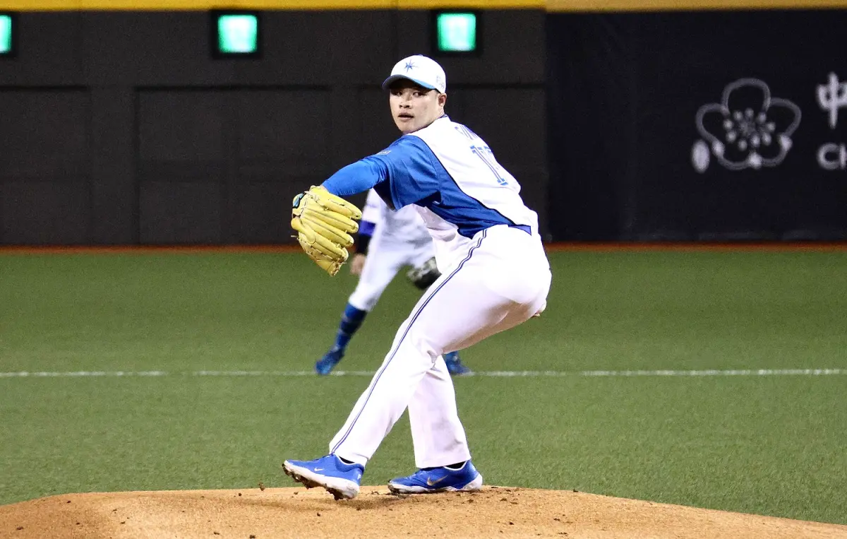 ▲孫易磊今日完成在日職生涯的初登板，中繼2局無失分，獲得生涯首次中繼成功。（圖／記者朱永強攝，資料照）