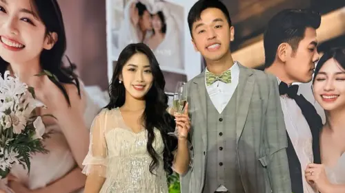香蕉辣妻美過主人翁!她盛裝出席曾智希婚禮 「看不出誰是新娘」