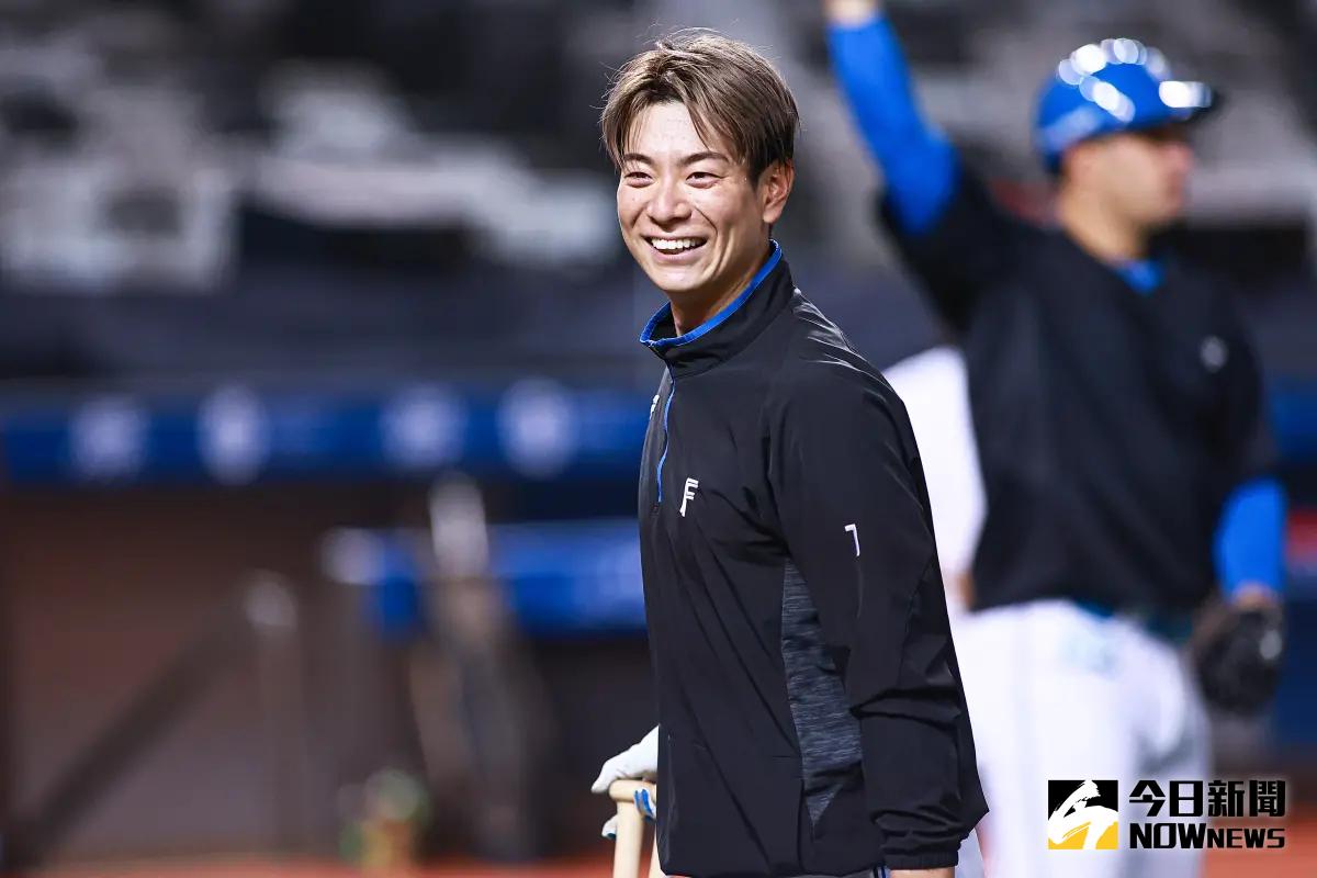 ▲北海道火腿鬥士隊外野手松本剛。（圖／記者葉政勳攝 , 2025.03.02）