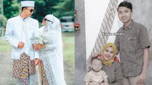 印尼籍男子痛失愛妻,十分難過。(圖/翻攝自TikTok) ▲印尼籍男子痛失愛妻,十分難過。(圖/翻攝自TikTok)