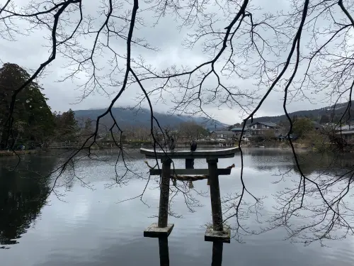 ▲日本大分縣知名景點包含圖中的由布院的金鱗湖與高崎山自然動物園、九州自然動物公園等。（圖／記者葉盛耀）