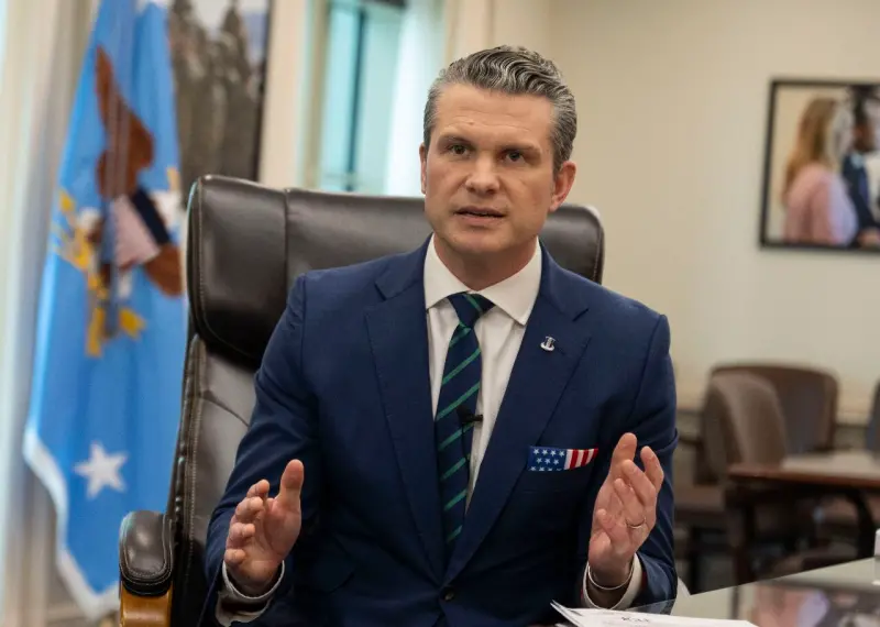 ▲美國國防部長赫格塞斯(Pete Hegseth)。(圖：美國國防部)