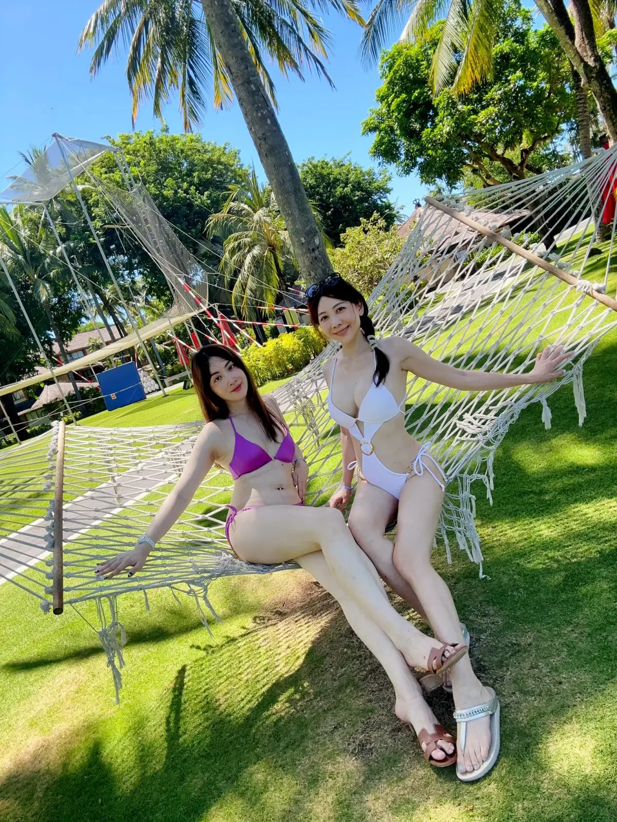 ▲新北地檢署檢察官陳漢章（左）、與太太雪兒（右）出國旅遊合照（圖／翻攝「樂樂檢察官」臉書）