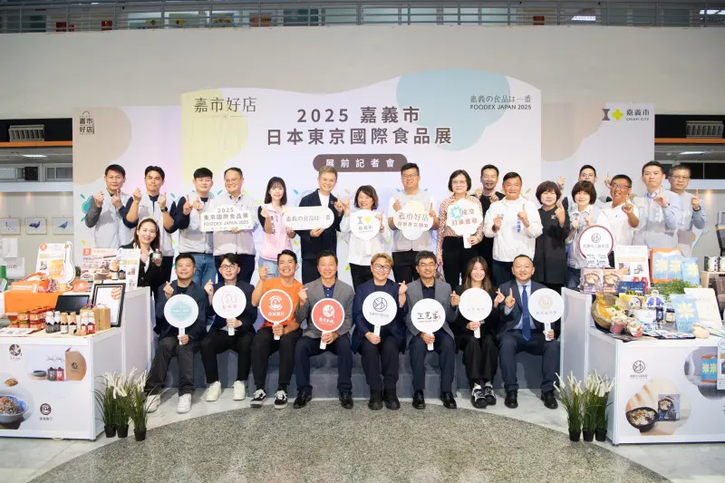 ▲黃敏惠市長及市府團隊率領8家嘉市好店前進2025東京國際食品展（圖／嘉義市政府提供）