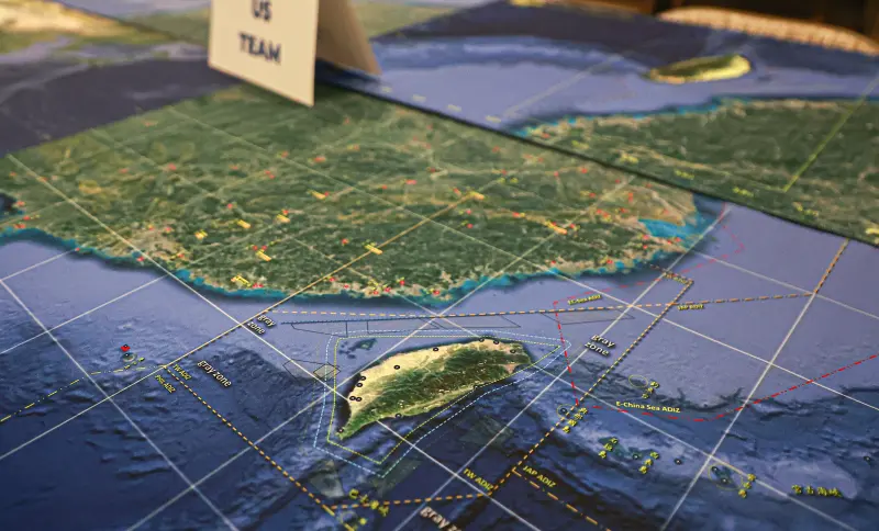 ▲「2025TTX區域安全兵推」今（3）日在政大公企中心登場，將舉行為期3天的兵推。（圖／記者葉政勳攝影）