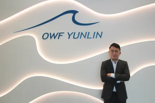 ▲羅富彥當時信念就是「合則多贏，分則多輸」，強調唯有蓋完風場才能讓大家損失少一點。（圖／記者鍾泓良攝影）