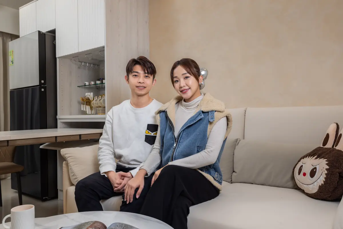 ▲歐德傢俱為國標天王天后劉家銘、賴慧如，打造17坪超容量小宅。（圖／業者提供）