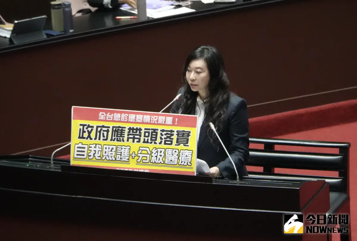 ▲台積電赴美投資，民眾黨立委林憶君警告，若相關衛星產業鏈也一起出走，恐將重傷台灣經濟。（圖／記者呂炯昌攝，2025.03.04）