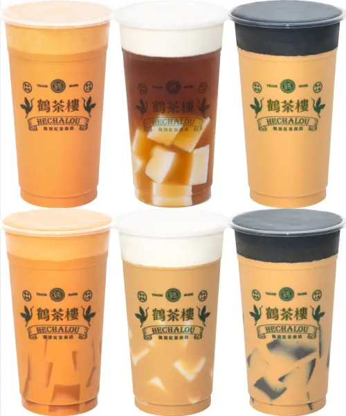 ▲鶴茶樓「鶴氏奶蓋」6款推薦新品「第二杯半價」。（圖／鶴茶樓提供）