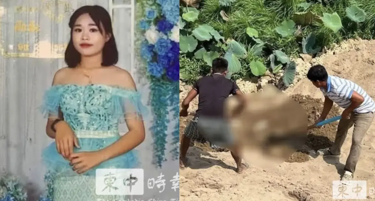 ▲18歲正妹被三名中國人殺害後埋屍。（圖／翻攝自柬中時報）