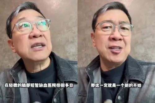 ▲曹啟泰歷經中風的生死關頭，讓他對生命有所感悟。（圖／曹啟泰抖音）
