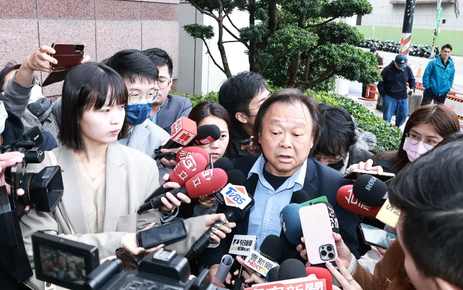 ▲王世堅強調，若有叛黨將退出政治。（圖／記者吳翊緁攝，2025.03.05 ）